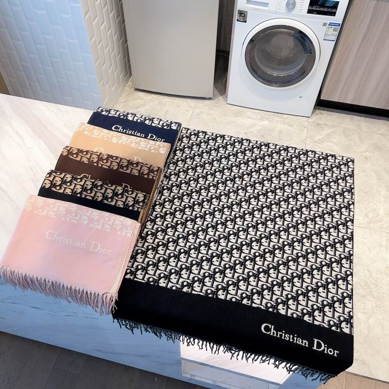Dior scarf 50X180cm 100%羊毛 E20